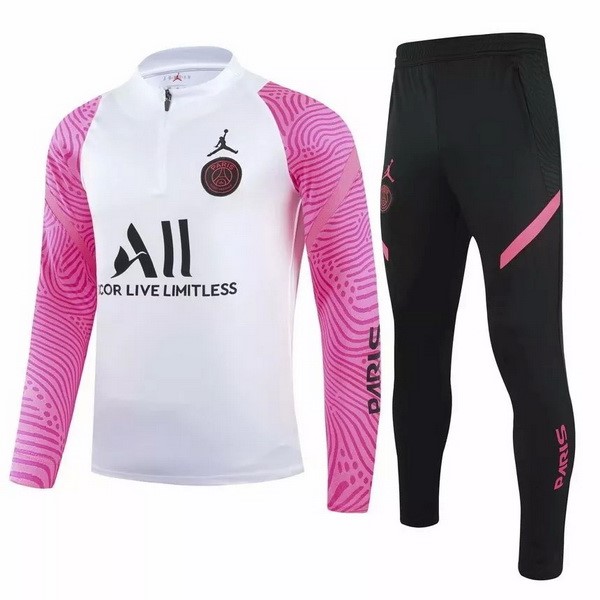 Chandal Paris Saint Germain 2021-2022 Blanco Rosa Negro